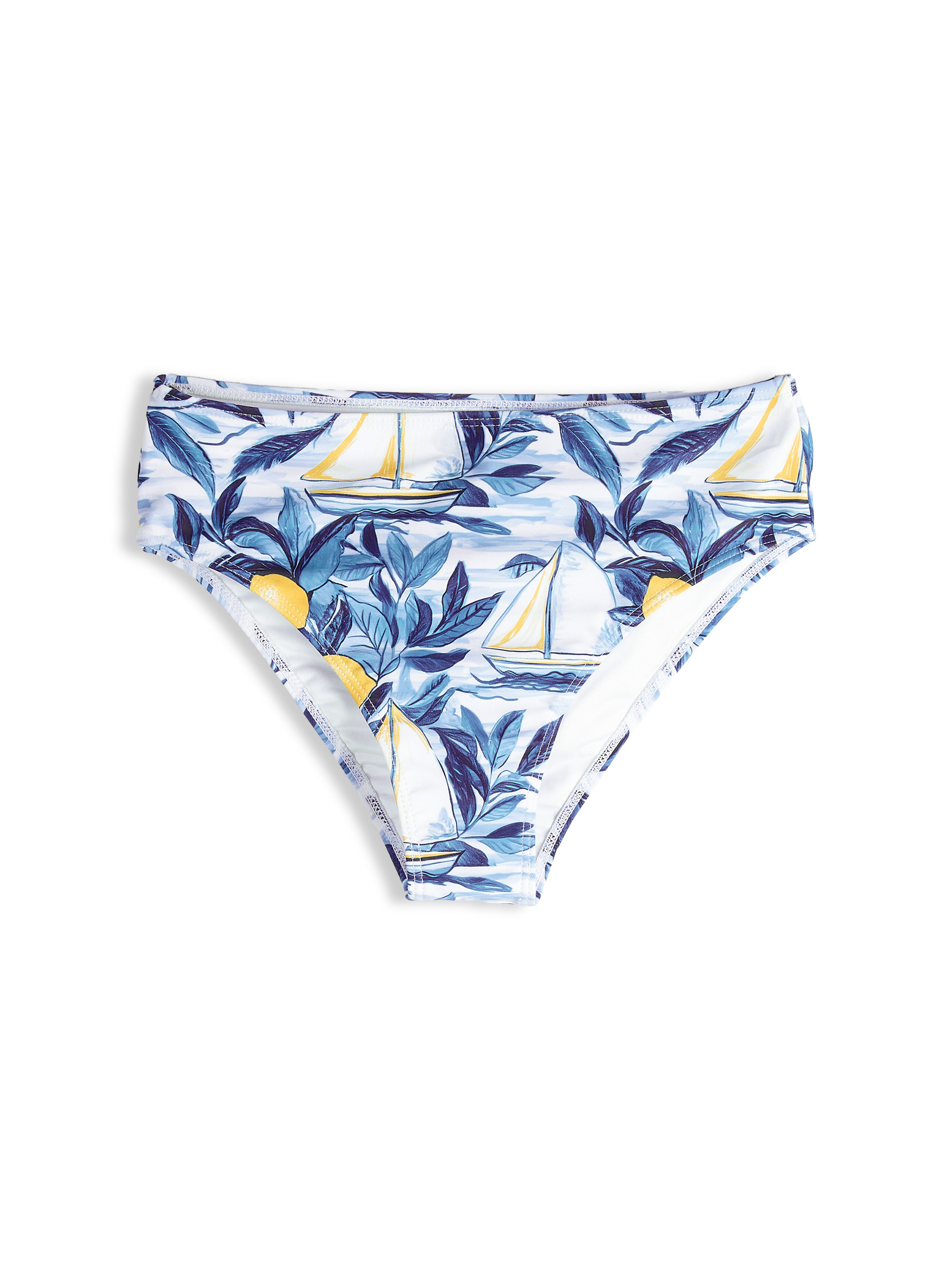 Bikinové nohavičky s vysokým pásom